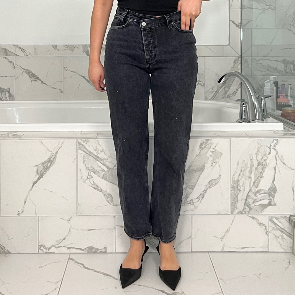 Abercrombie Dad Jeans - V Shape - high Rise 4S
